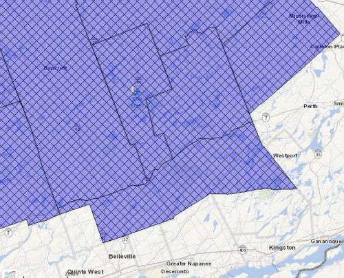 Ontario Forest Fire Info Map